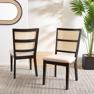 Safavieh Toril Dining Chair, Black/White