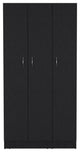 DEPOT E-SHOP Westbury Wardrobe Armoire with 3 Doors, 2 Drawers, 4-Tier Shelves