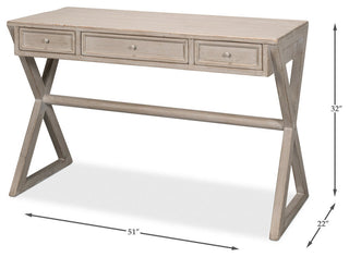 Kitchen Desk Stone Gray