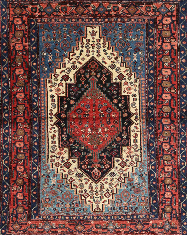 Ahgly Company Indoor Rectangle Traditional Area Rugs, 7' x 9'
