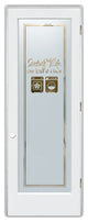 Laundry Door - Sorting Out Life Washer Dryer - Primed - 30" x 96" - Knob on...