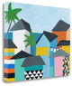 "Beachfront Property 3" By Jan Weiss, Giclee Print on Gallery Wrap Canvas