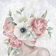 "Dazzling Peonies" Painting Print on Wrapped Canvas, 24x24