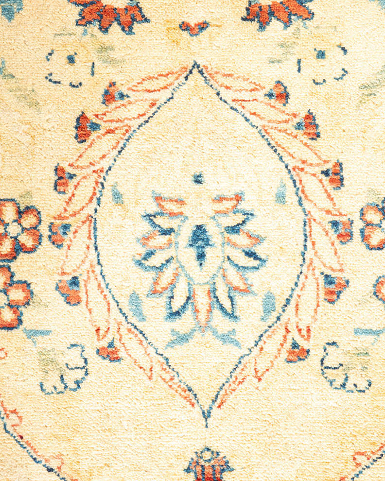 Mogul, One-of-a-Kind Hand-Knotted Area Rug Ivory, 8'0"x10'7"