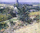 Theodore Robinson Old Church at Giverny Wall Decal