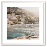 Opaque White 20" x 20" Coastal Haven Square Framed Print
