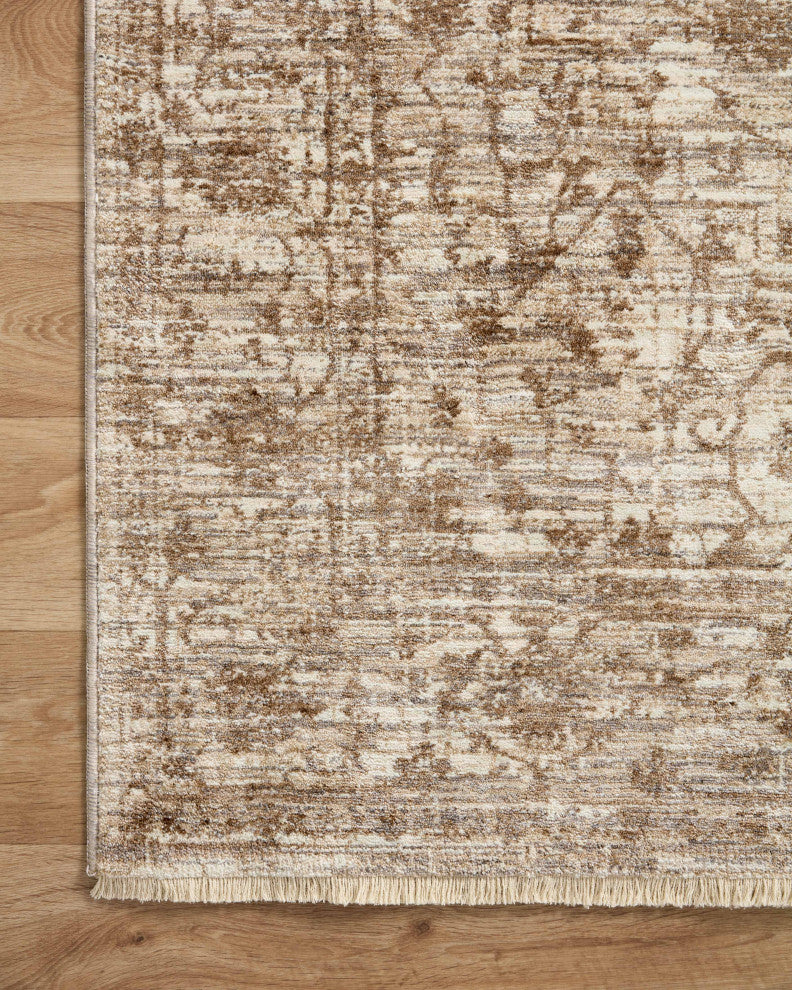 Loloi II Sorrento Bark/Natural 5'3"x7'6" Area Rug