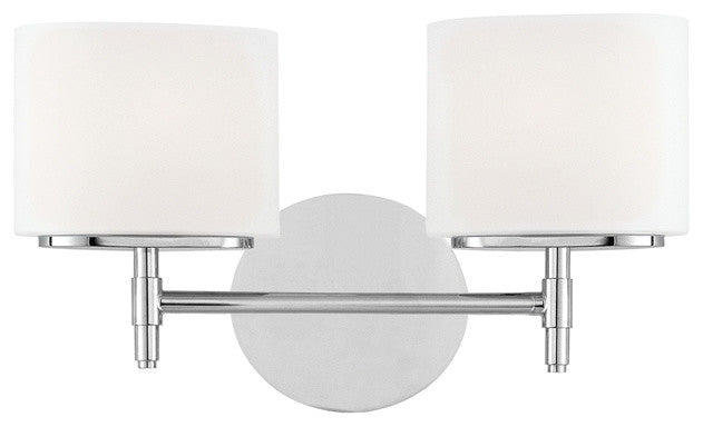 Trinity 2-Light Bath and Vanity, Polished Chrome