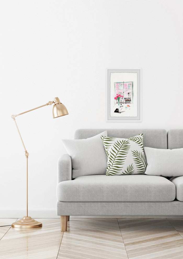 "Window View" Framed Painting Print, 30"x45"