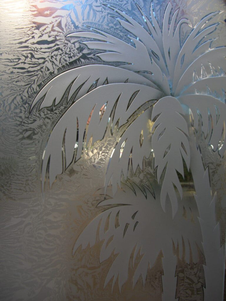 Interior Prehung Door or Interior Slab Door - Palm Sunset - Primed - 30" x...