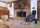 Frederick Childe Hassam A Familiar Tune, 18"x27" Wall Decal