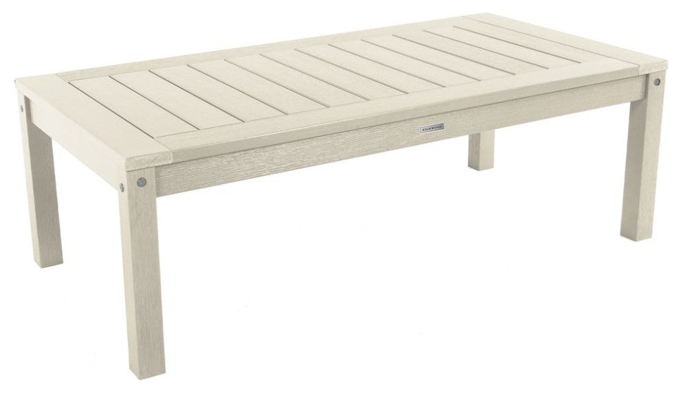Adirondack Coffee Table, Whitewash