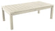 Adirondack Coffee Table, Whitewash