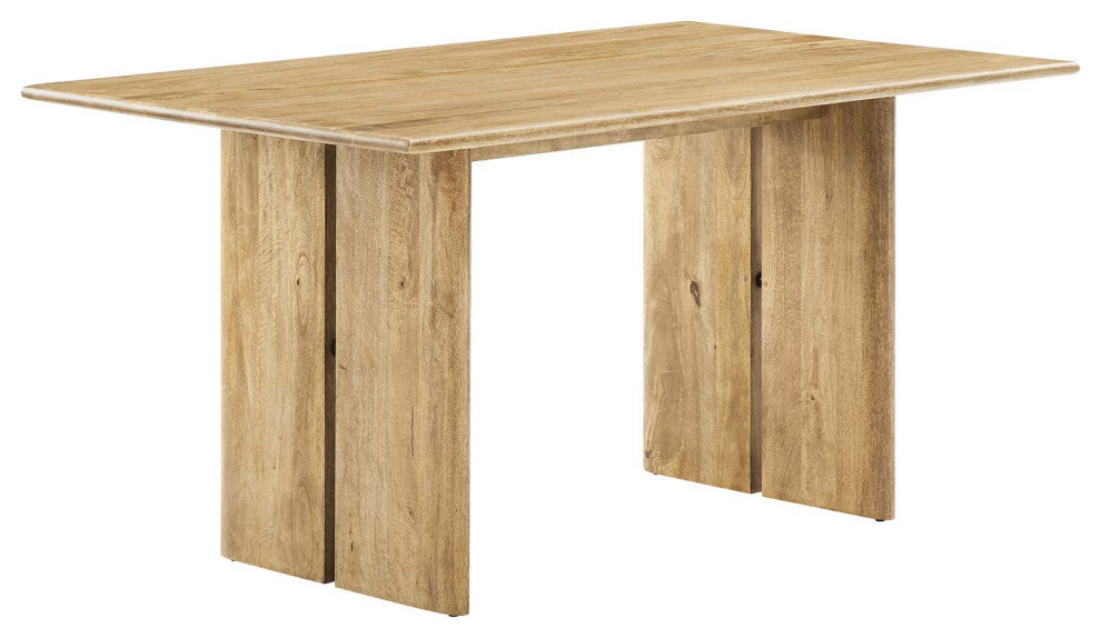 Amistad 60" Wood Dining Table - Oak