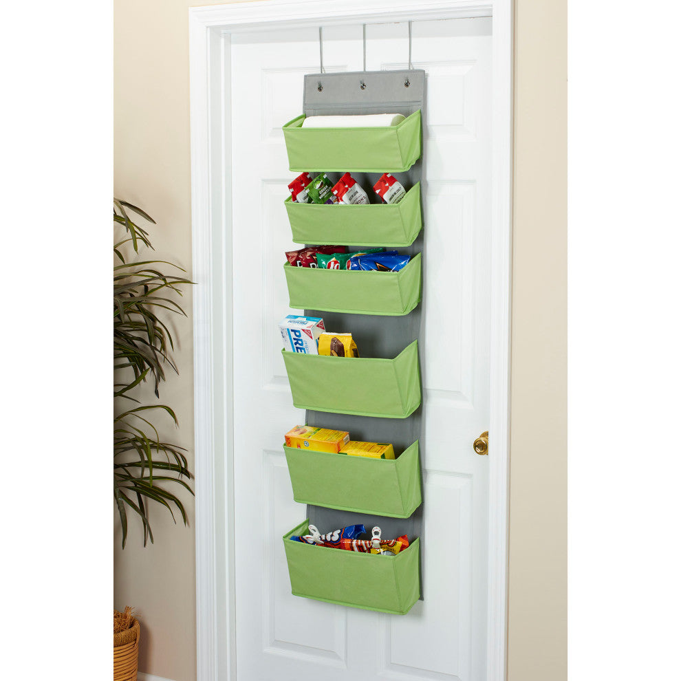 6 Pocket Over the Door Pocket Organizer