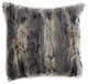 Plutus Blue Soft Plush Animal Faux Fur Luxury Throw Pillow, 20"x26"