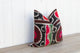 Emma Black & White Vintage Suzani Pillow