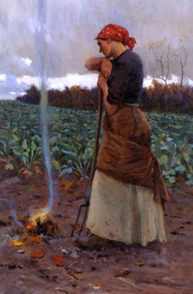 George Faulkner Wetherbee The Harvest Is Past Wall Decal
