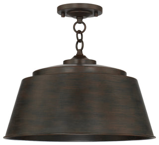 Capital Lighting 229111 Tybee 16"W Semi-Flush Ceiling Fixture / - Nordic Grey