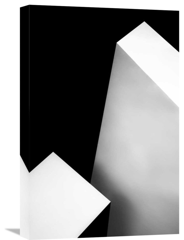 "Nero Bianco" Stretched Canvas Giclee by Gilbert Claes, 15x22"