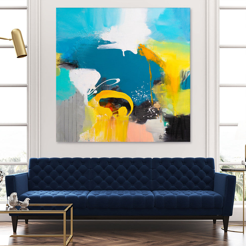 Sealife - 54 x 54 by Ira Ivanova