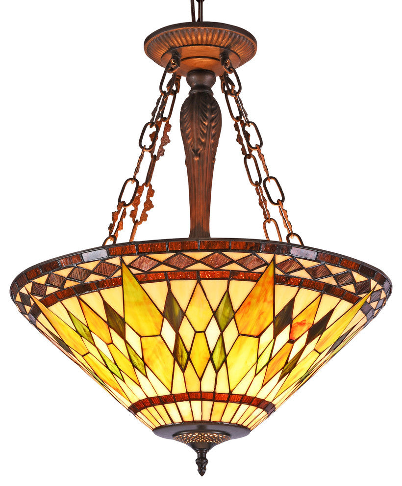 Aiken 3-Light Inverted Ceiling Pendant 20"
