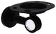 Pacific Beach Dotted Tumbler and Toothbrush Holder, Matte Black