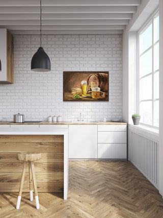 "Summer's Beauty" Framed Painting Print, 18"x12"