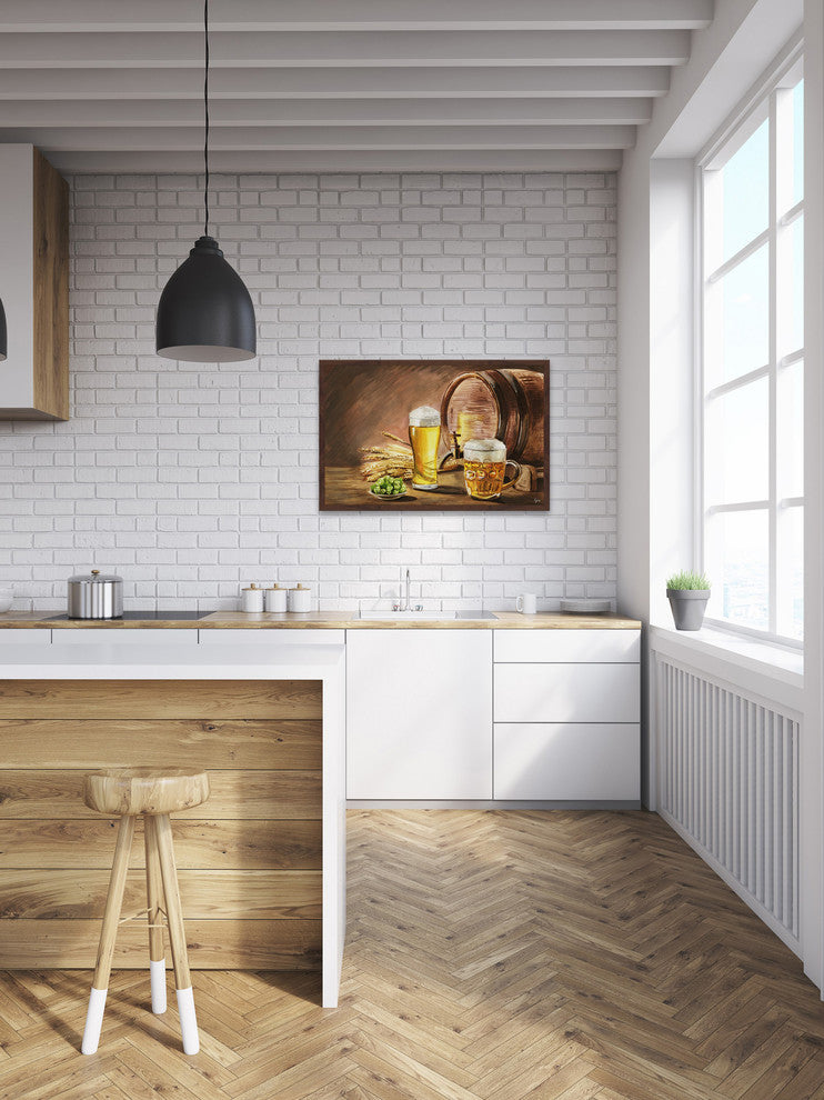 "Summer's Beauty" Framed Painting Print, 18"x12"