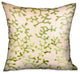 Plutus Sage Reef Apple Green Floral Luxury Throw Pillow, 20"x26" Standard