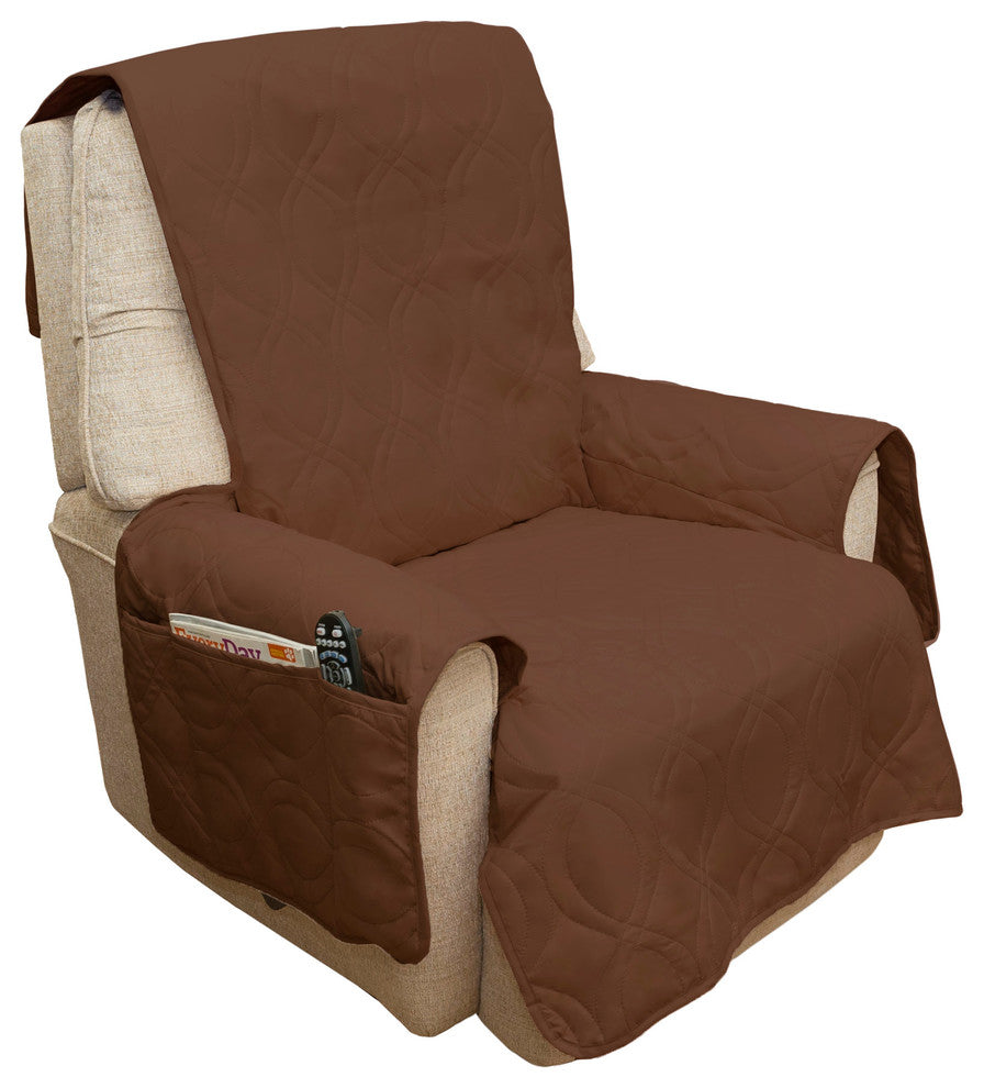 Furniture Cover, 100% Waterproof Protector Cover for Chair, Brown