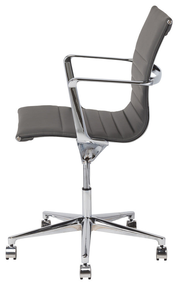 Antonio Office Chair in Grey by Nuevo