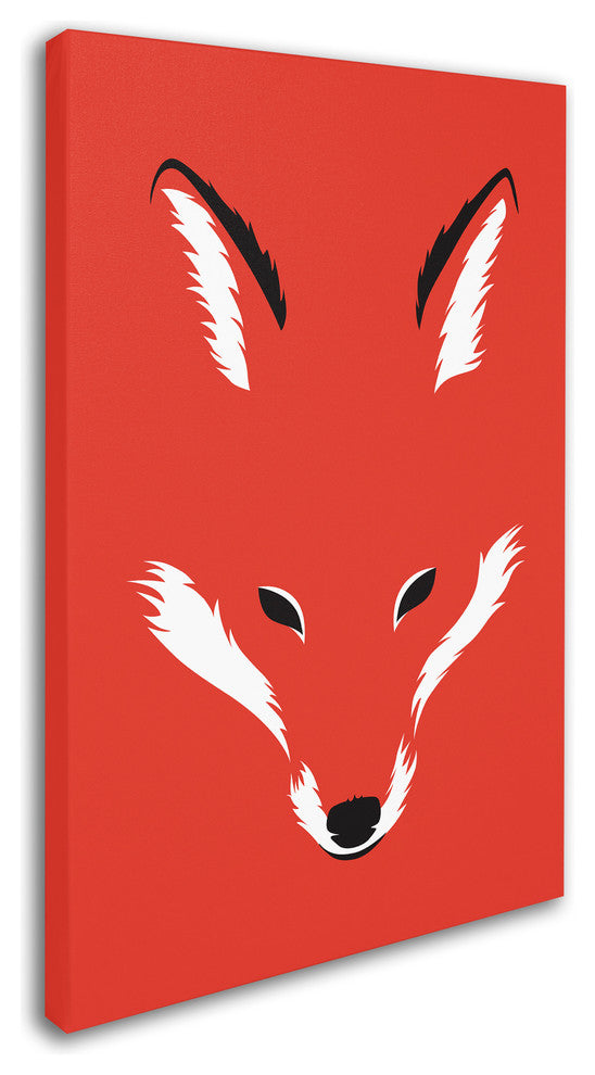 Robert Farkas 'Foxy Shape' Canvas Art