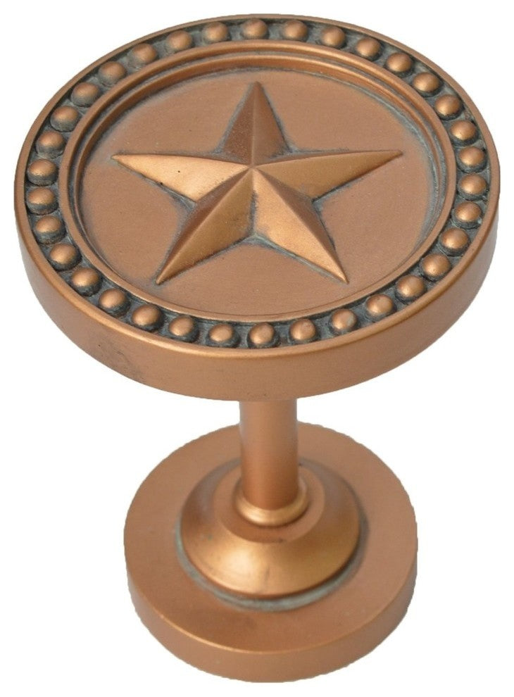 Star Drapery Medallion, Copper