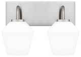 Quoizel NIE8613 Nielson 2 Light 14"W Bathroom Vanity Light - Brushed Nickel