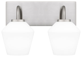 Quoizel NIE8613 Nielson 2 Light 14"W Bathroom Vanity Light - Brushed Nickel