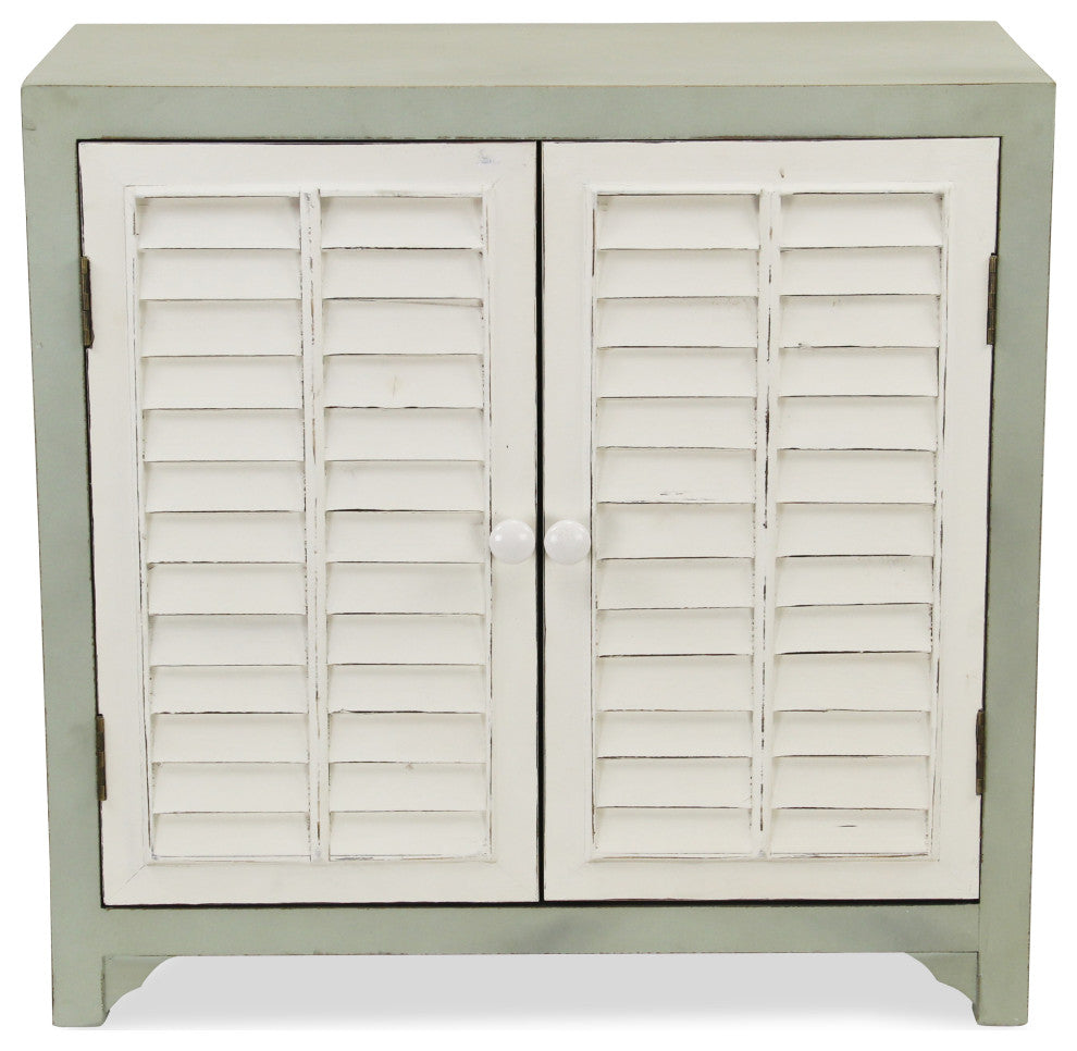 Coastal Shutter Door Cabinet