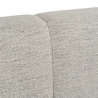 Modrest Lamont Modern Fabric Platform Bed, Queen