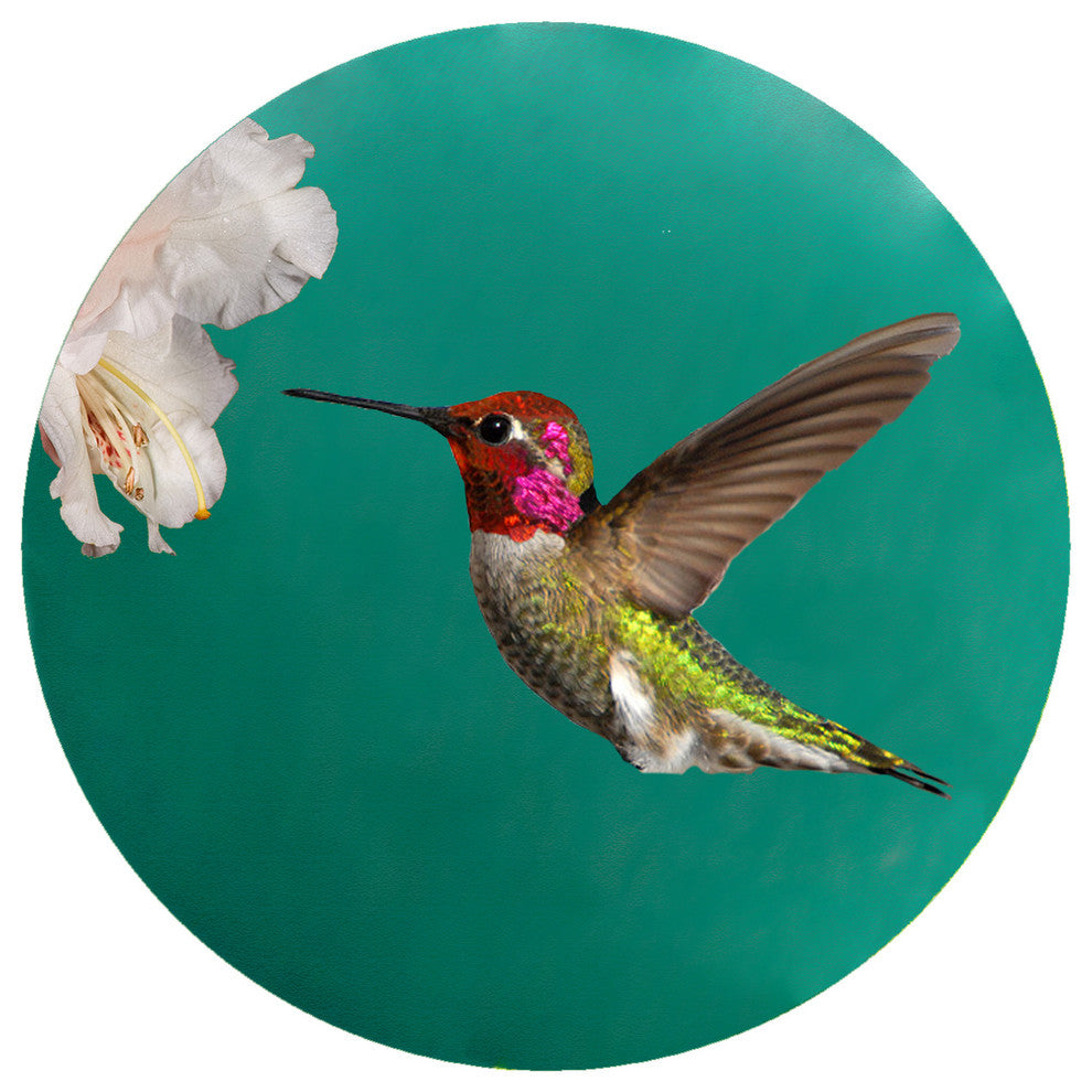Andreas Custom Anna Hummingbird Trivet, 8" Round