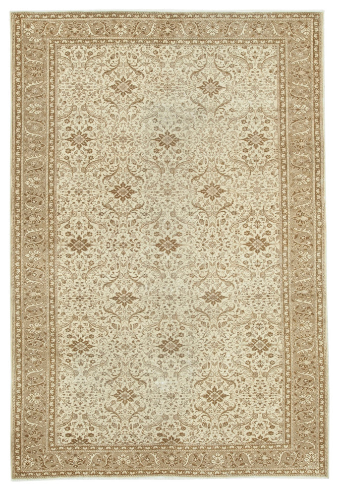 Rug N Carpet - Handmade Turkish 6' 7'' x 9' 7'' Rustic Area Rug