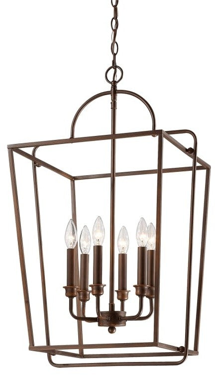 Millennium Lighting Pendant, Rubbed Bronze