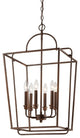 Millennium Lighting Pendant, Rubbed Bronze