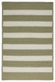 Colonial Mills Portico PO69 Edamame Indoor/Outdoor Area Rug, Rectangular 4'x6'