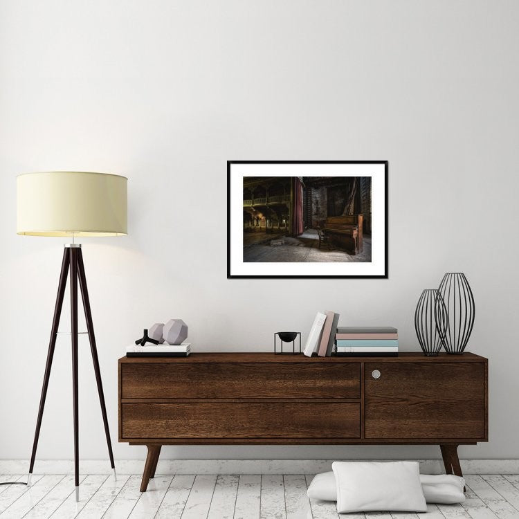 "Show, Interrupted" Framed Digital Print by Adrian Popan, 38"x28"