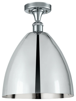 Ballston Dome Semi-Flush Mount, Polished Chrome, Polished Chrome