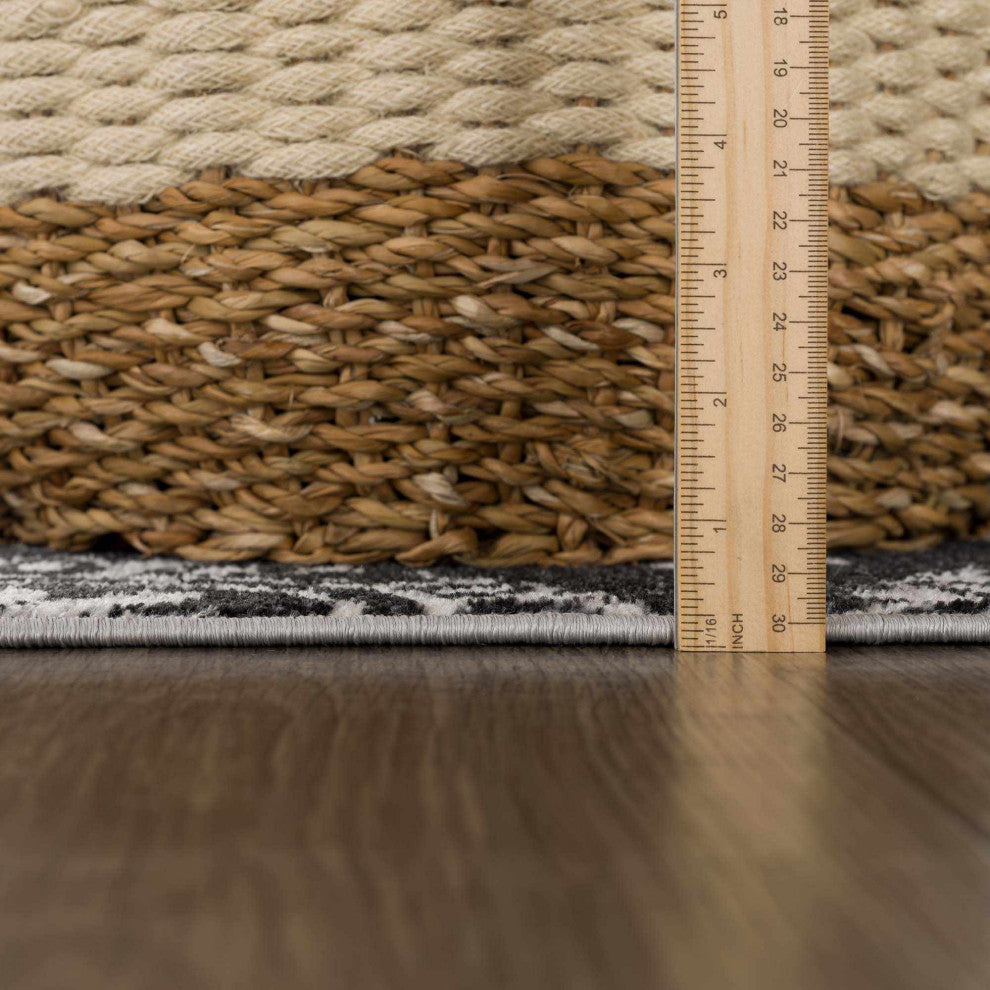 Hauteloom Kahramankazan Washable Area Rug, 5'3"x7' Rectangle