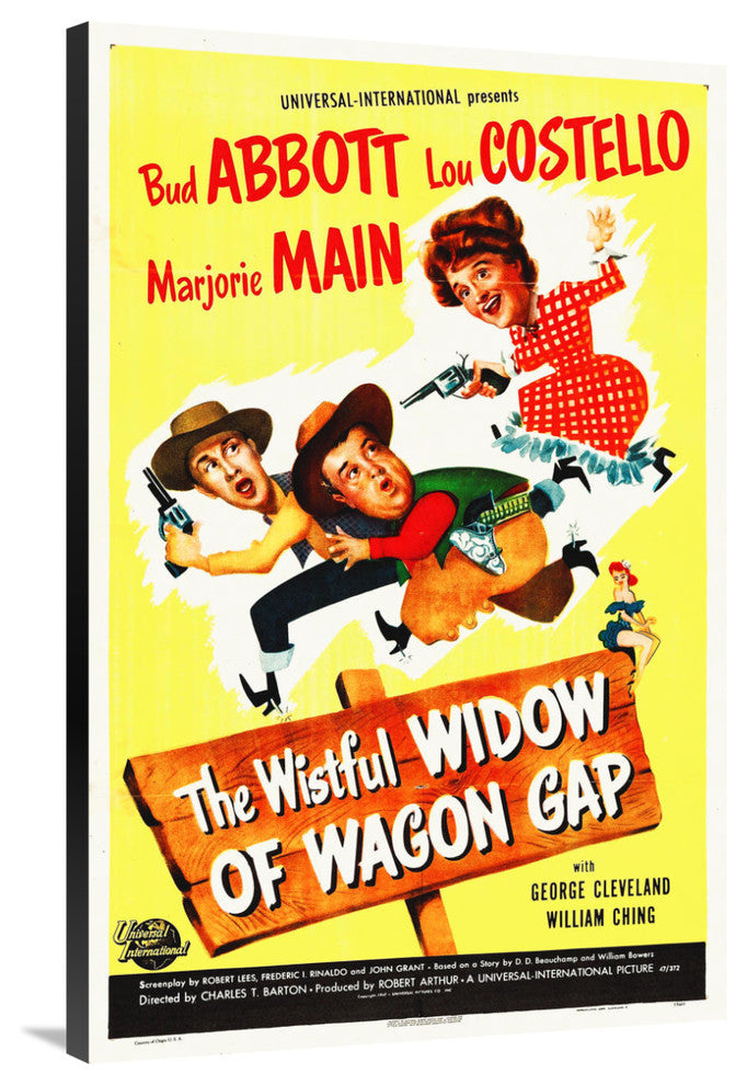 Abbott and Costello, The Wistful Widow Of Wagon Gap, 01, 26x40