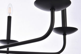 Living District LD812D42BK Cohen 42" Pendant, Black