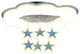 Saint-Nicolas | Creative LED Chandelier for kids room, Pink