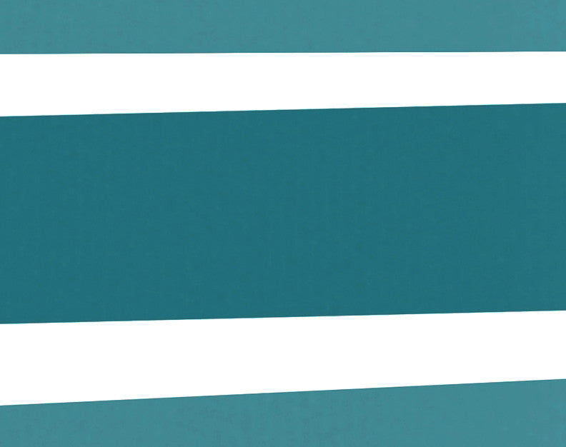Stripes Decorative Holiday Stripe Print Hand Towel, Teal